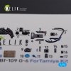 KELIK K72105 BF109 G-6 interior 3D decals for Tamiya kit 1/72